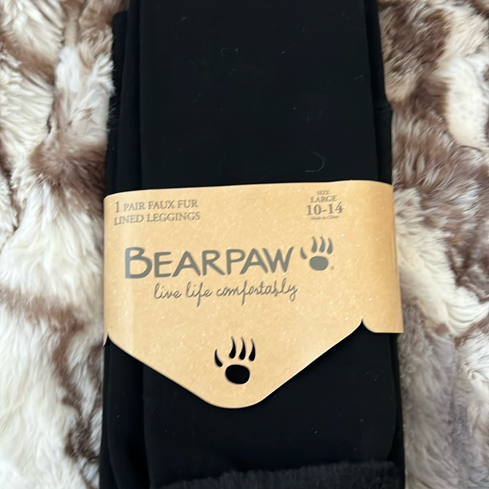 FAUX FUR lined LEGGINGS